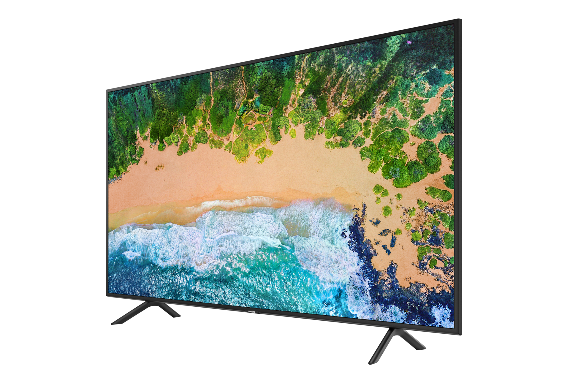 50 Nu7100 Uhd Flat Smart Tv 4k 2018 Un50nu7100gxzs Samsung Cl