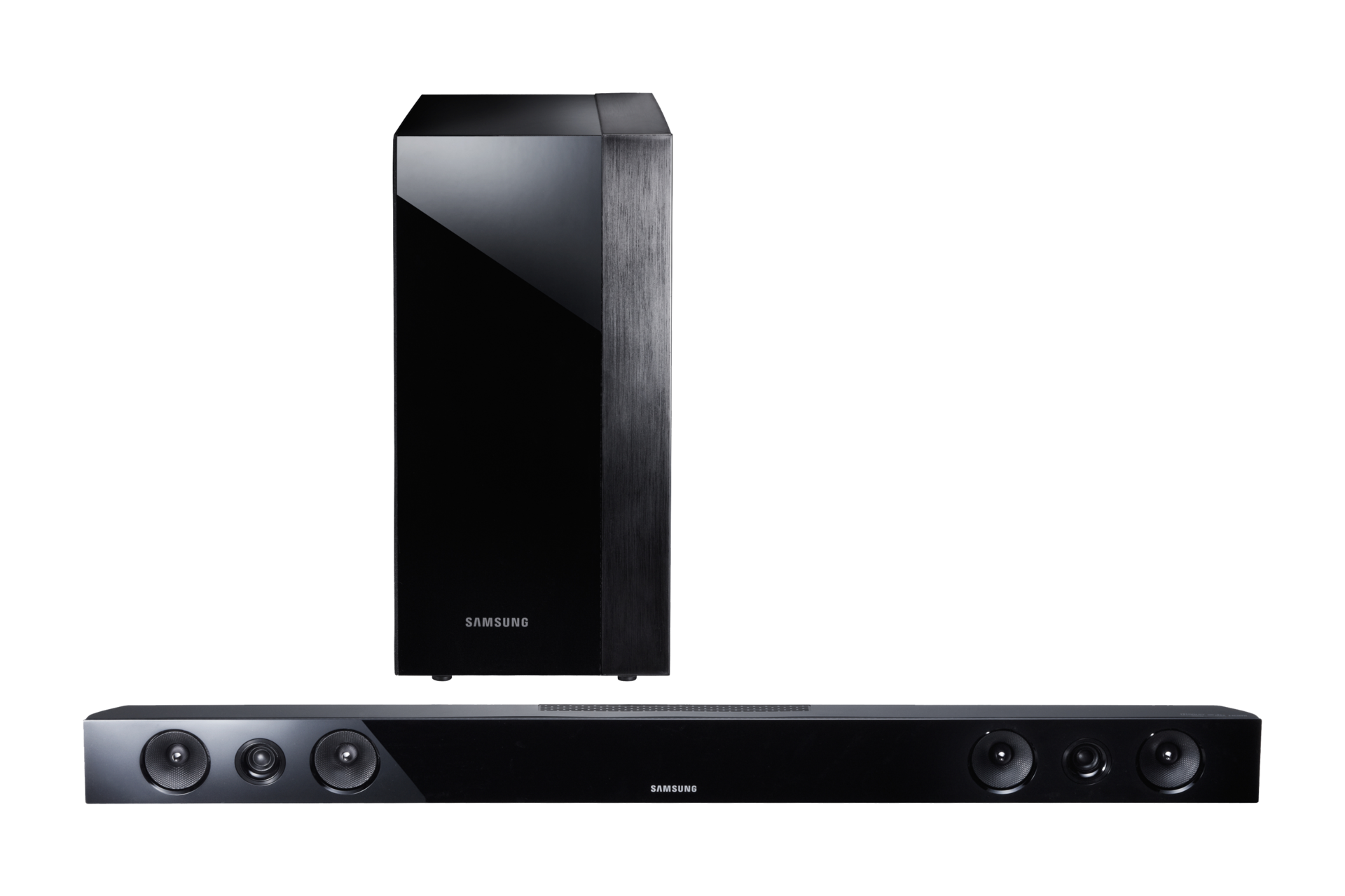 HW-F450 2.1Ch 280W wireless subwoofer AirTrack | Soporte Samsung CL