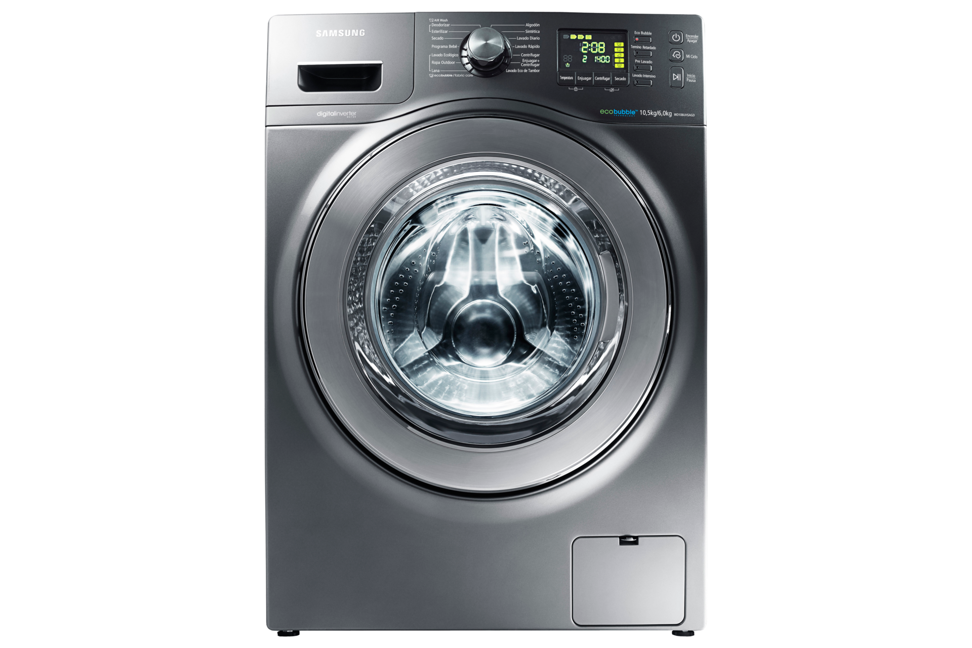 Lavadora Con Eco Bubble 10 1 Kg Seine Combo Soporte Samsung Cl