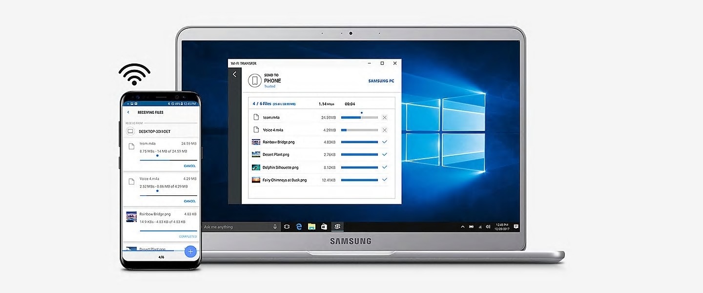 通过Wi-Fi共享文件