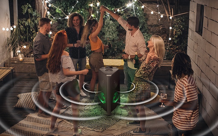 Único con sonido bidireccional