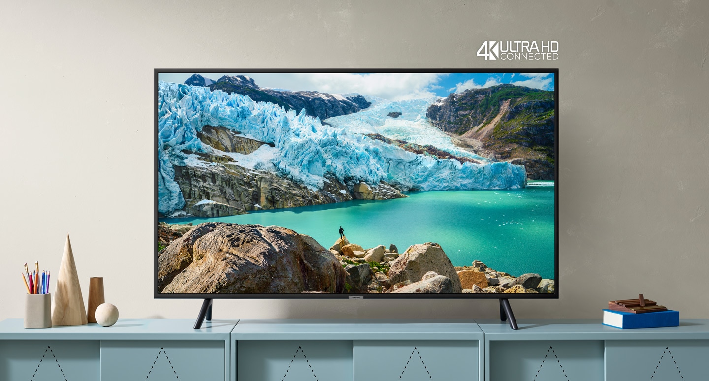 Smart TV 4K UHD Samsung 75” UN75AU8000GCFV