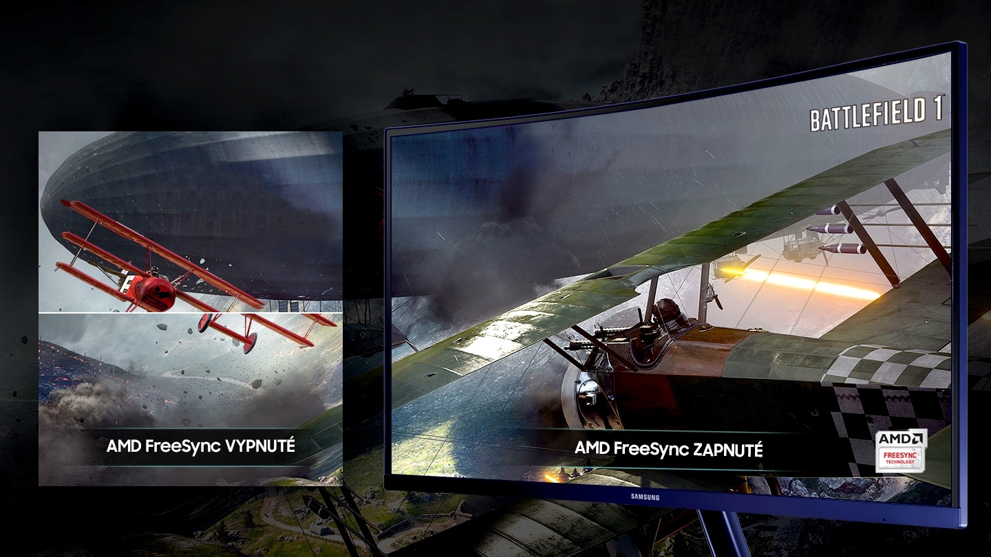 Skutečně plynulý herní zážitek s technologií AMD FreeSync