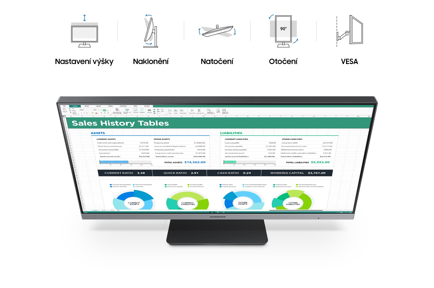 24 LED monitor SAMSUNG T65F