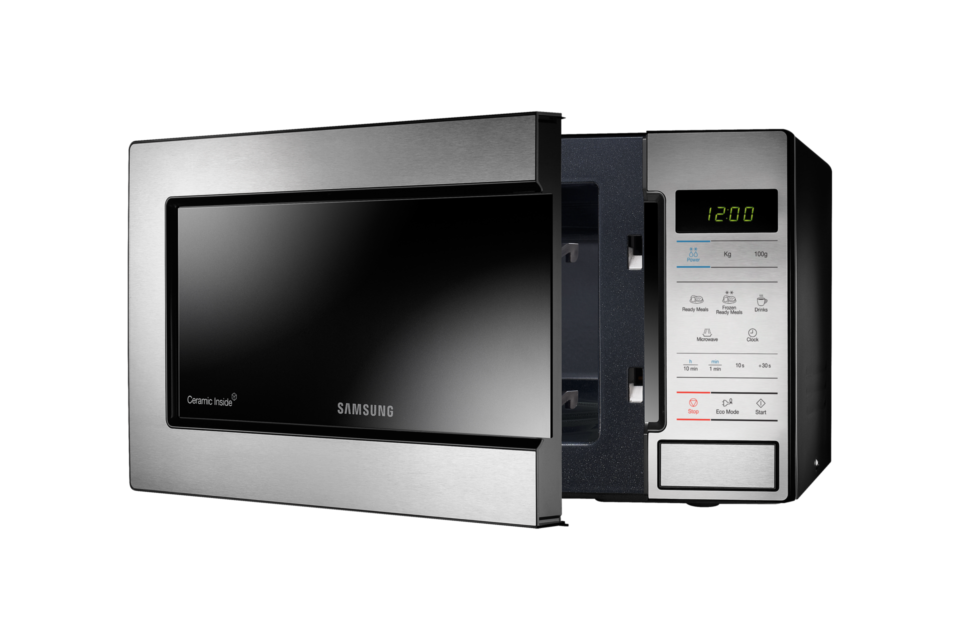 Right 10 Angle Open Silver 