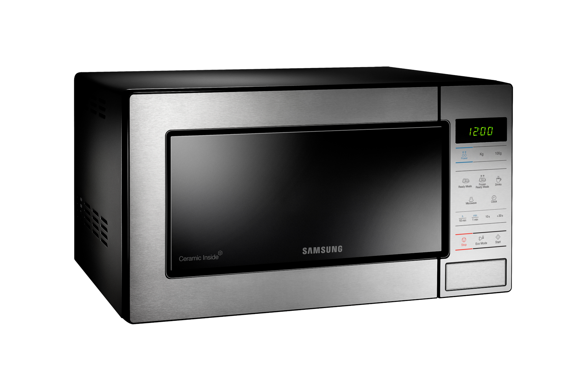 Left 15 Angle Over Silver 