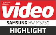 Video, Highlight, Testurteil: Gut, Preis/Leistung: Sehr gut, Ausgabe 12/2017, zur HW-MS750, im Test: 5 Soundbars.