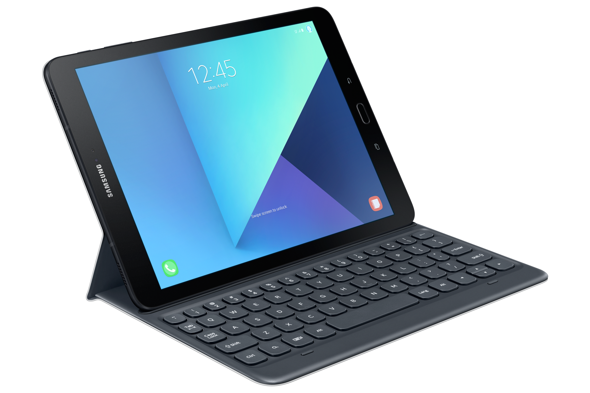 Book Cover Keyboard für Galaxy Tab S3, Dark Gray  Samsung DE