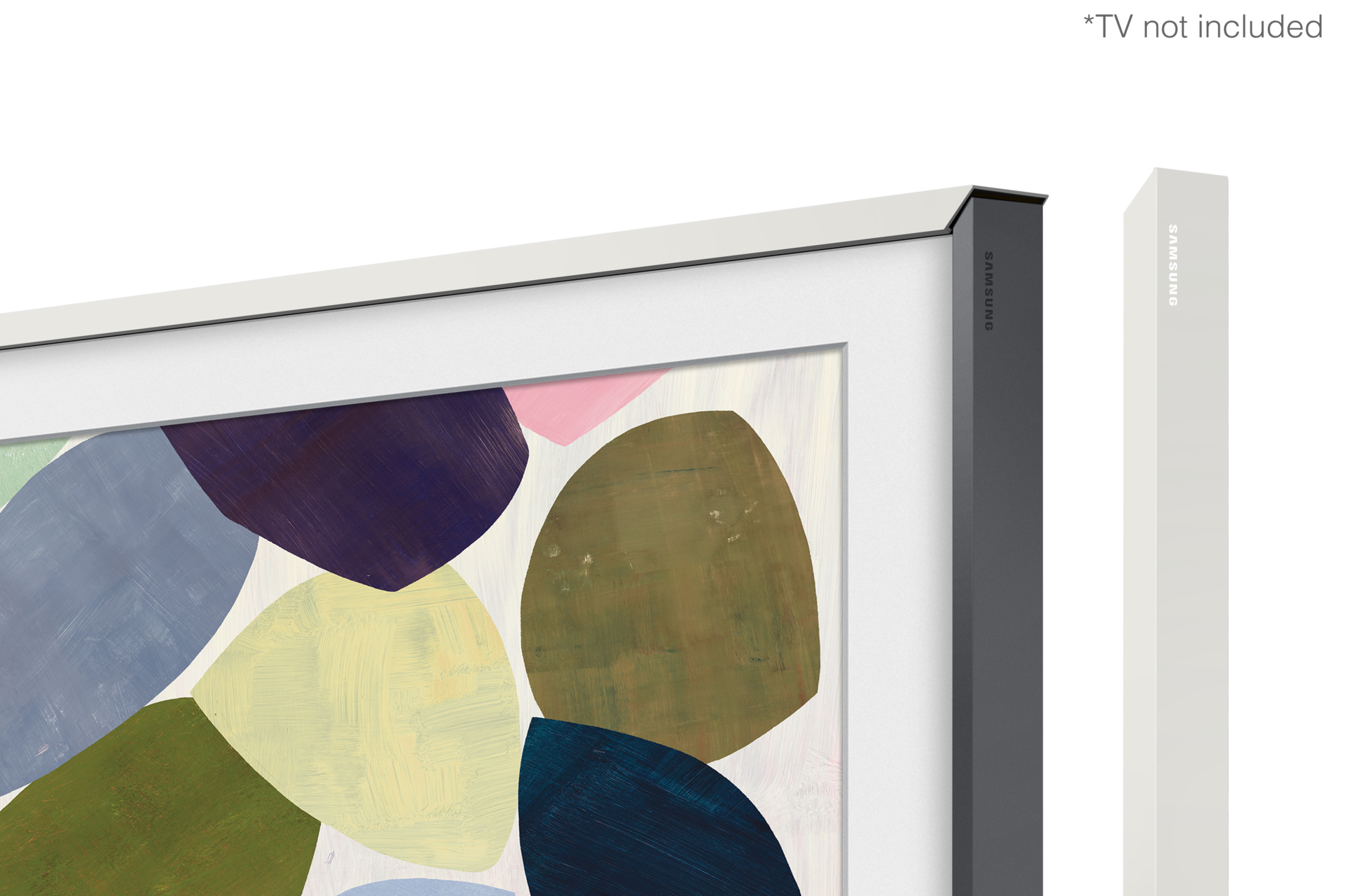 Weisser Rahmen 55 Fur The Frame Samsung Service De