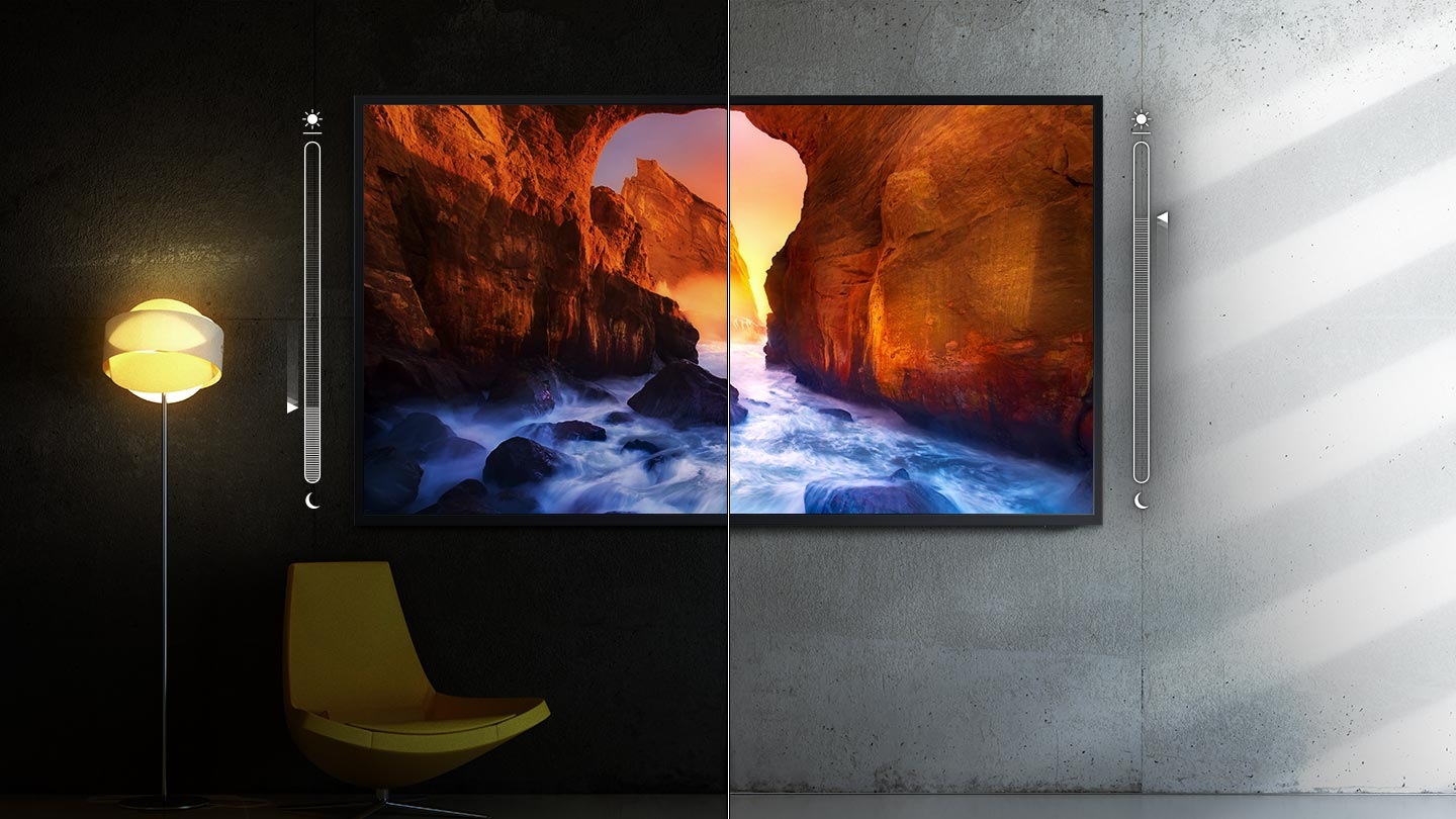 Bright and brilliant – 4K QLED outdoor TV