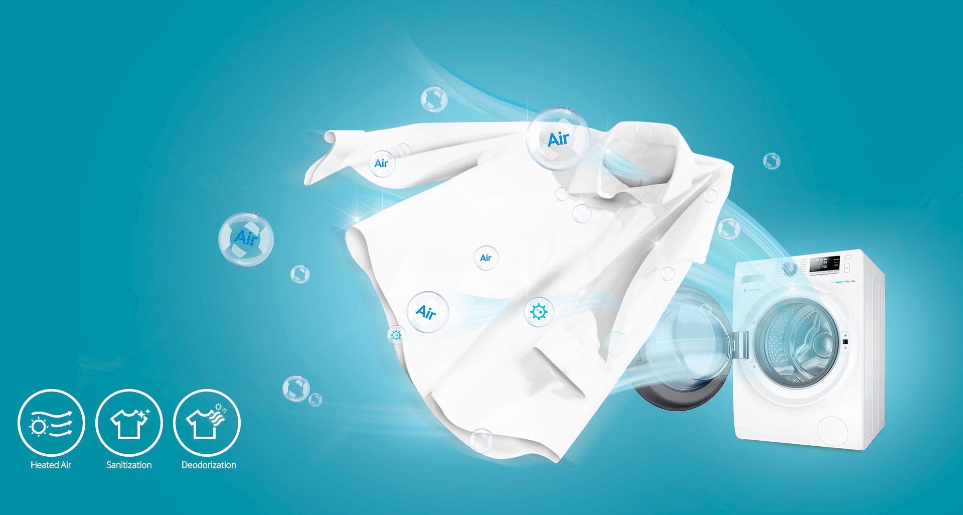 AirWash: rinfrescare facilmente.