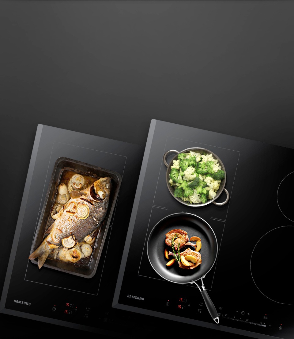 flexzone / anydish - schakel en bedien vrij tijdens het koken