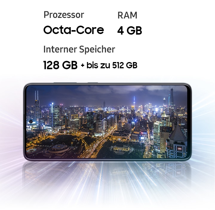 Galaxy A51 Blau 128 GB (SM-A515FZBVEUB) Samsung DE
