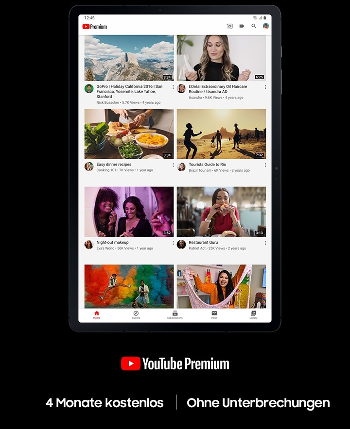 Get the very best of YouTube as a bonus