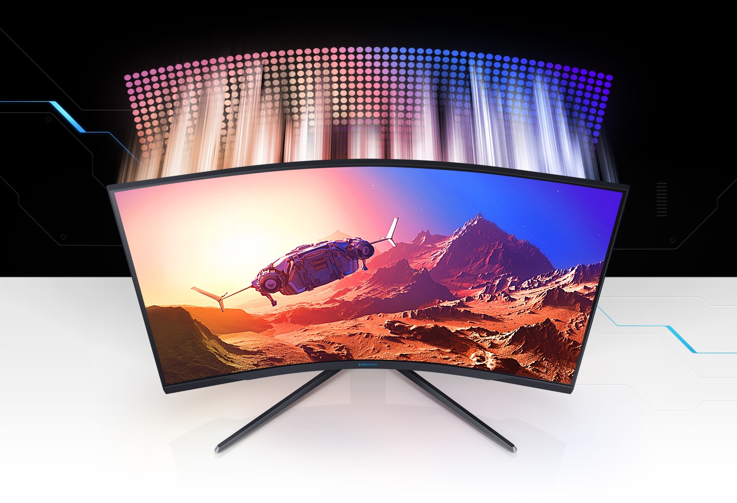 Samsung odyssey 2560x1440. Samsung g7 QLED 32". Монитор Odyssey g7 QLED. Игровой монитор Samsung Odyssey g7. QLED монитор Samsung.