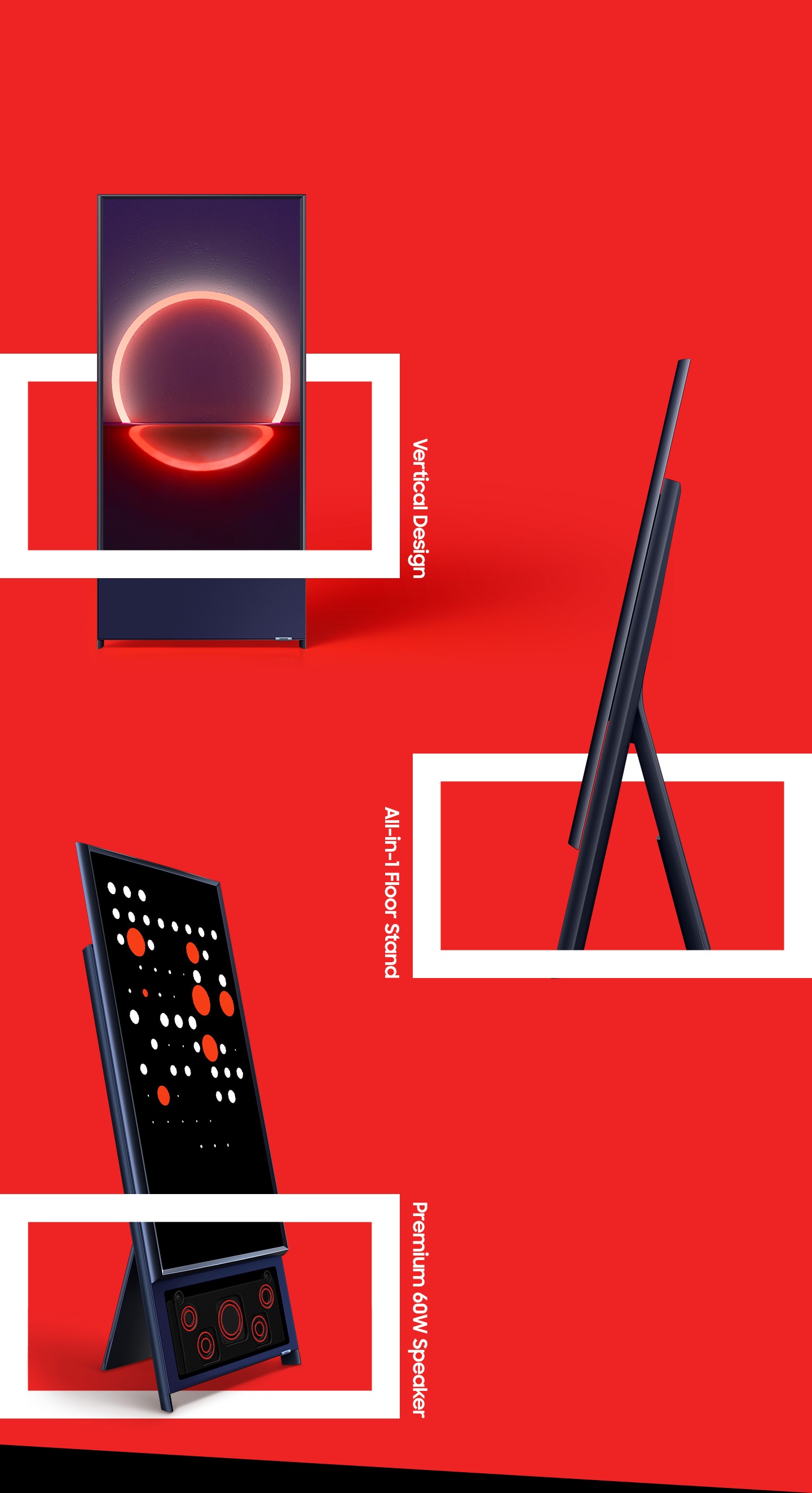 Singular display unparalleled style