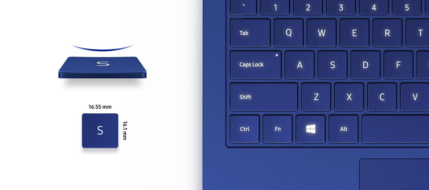 Stable, user-friendly Lattice keyboard