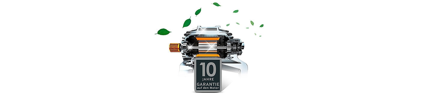 Digital Inverter Motor mit 10 Jahren Garantie â langlebig, sparsam und leistungsstark