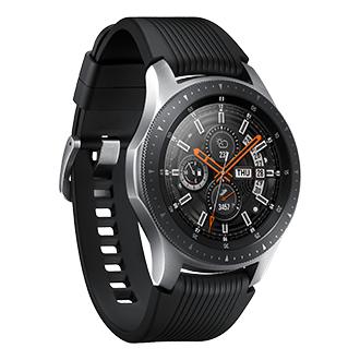 Galaxy Watch 46 Mm Silver Samsung Deutschland