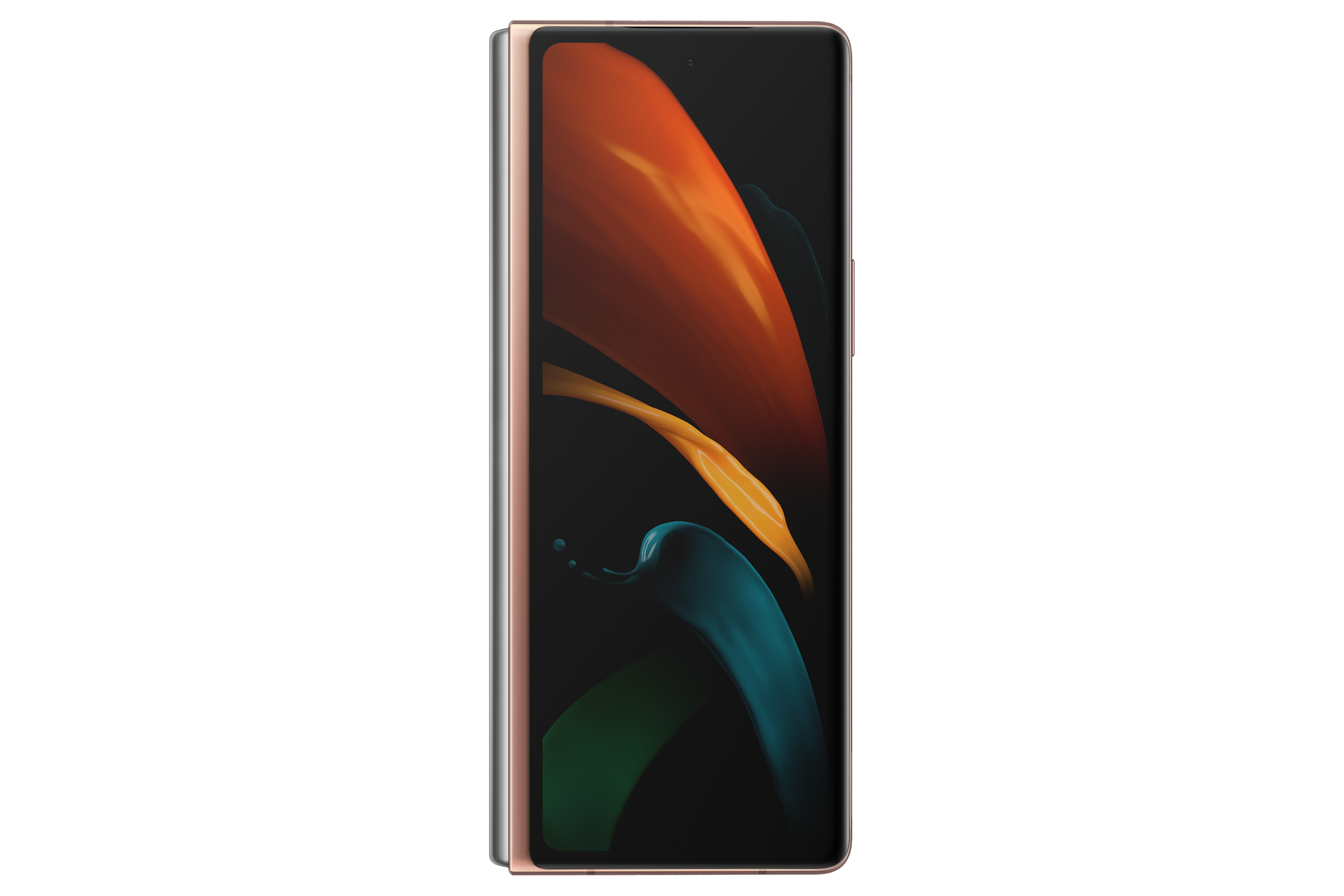 Galaxy Z Fold2 5G Mystic Bronze mit Metallic Silver | Samsung