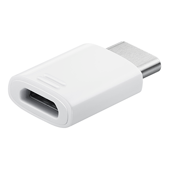 velfærd Tal højt telt USB Typ-C auf Micro-USB Adapter, White | Samsung DE