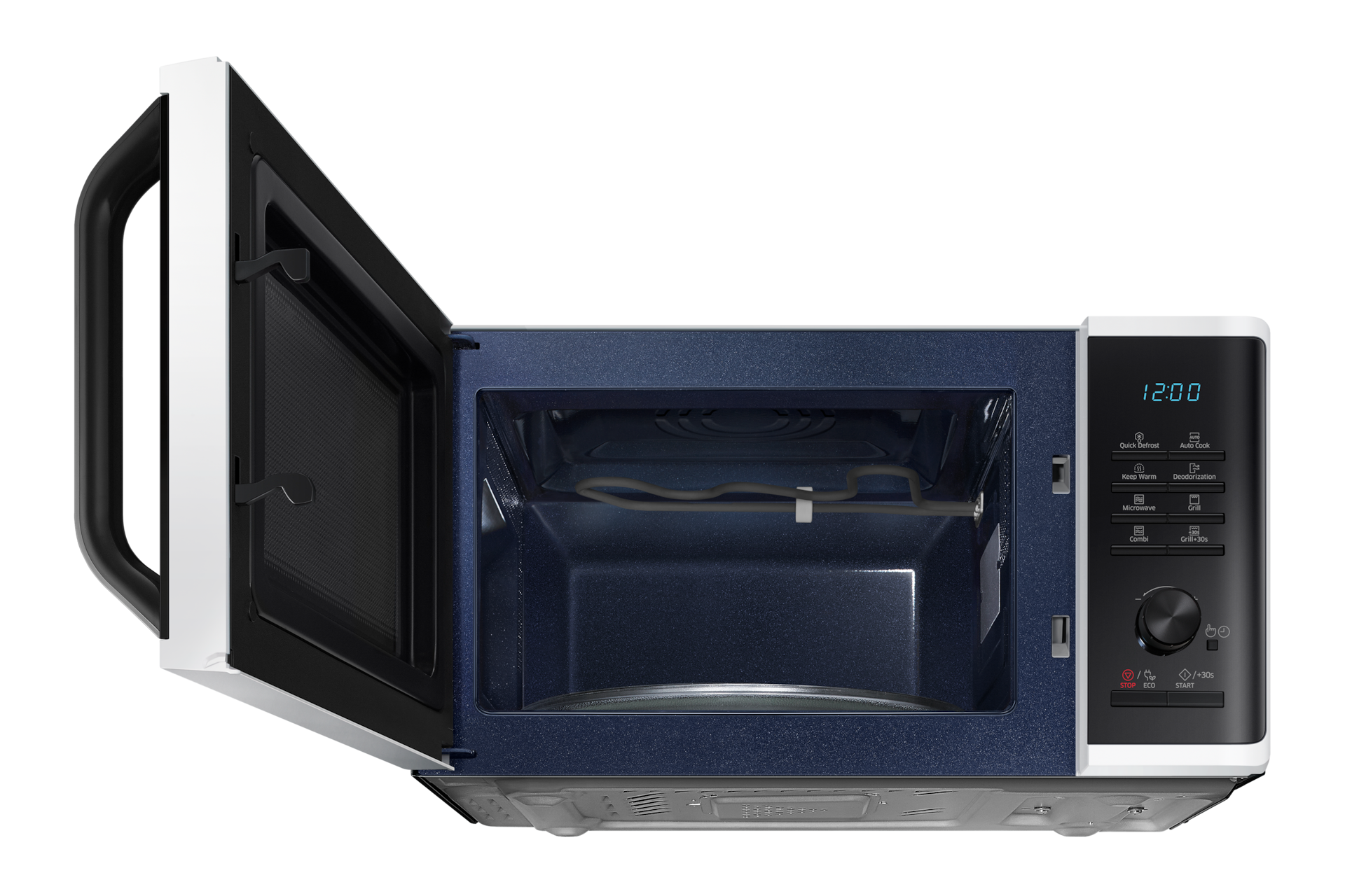 low-front-open white