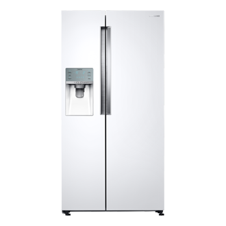 Side-by-Side Kühlschrank, Weiß, 182,5cm, 575L | Samsung DE