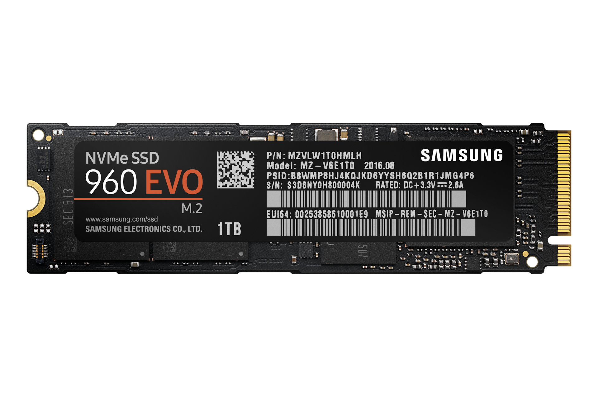960 NVMe M.2 SSD | Samsung DK