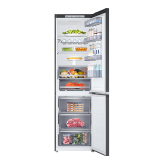 front-open-with-food black