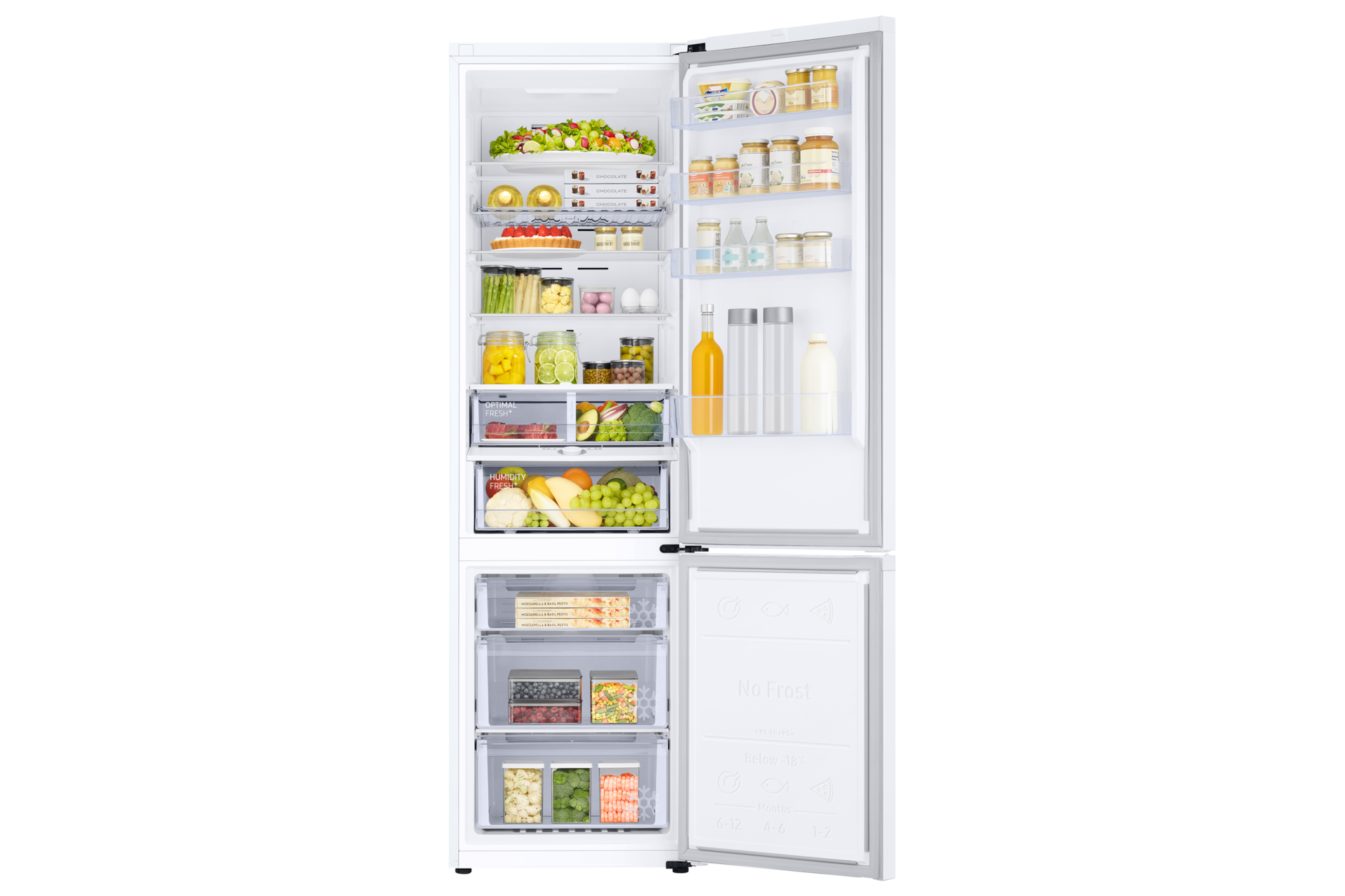 front-open-with-food White