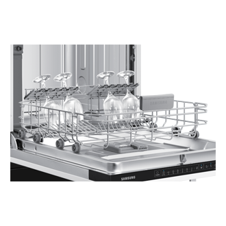 low-rack-glass-holder white