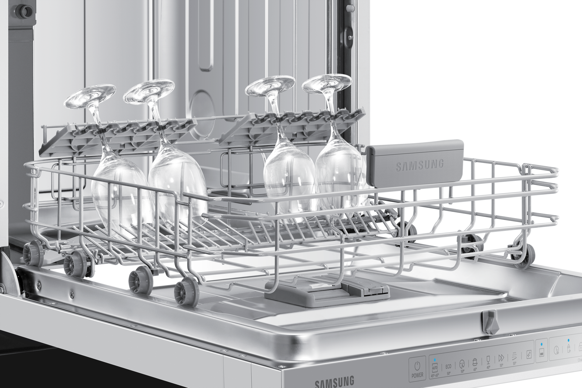low-rack-glass-holder white