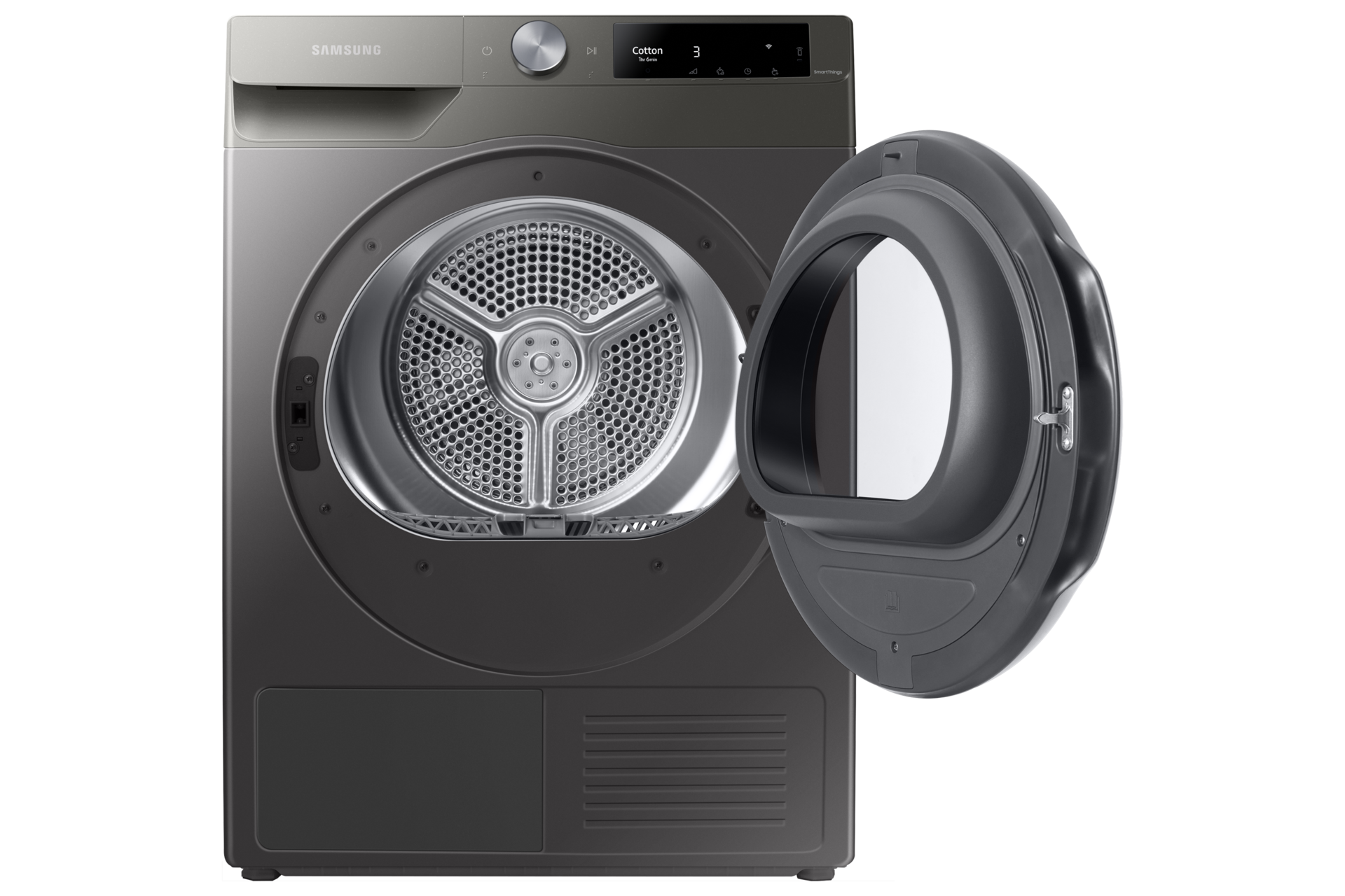 front-open Platinum Silver