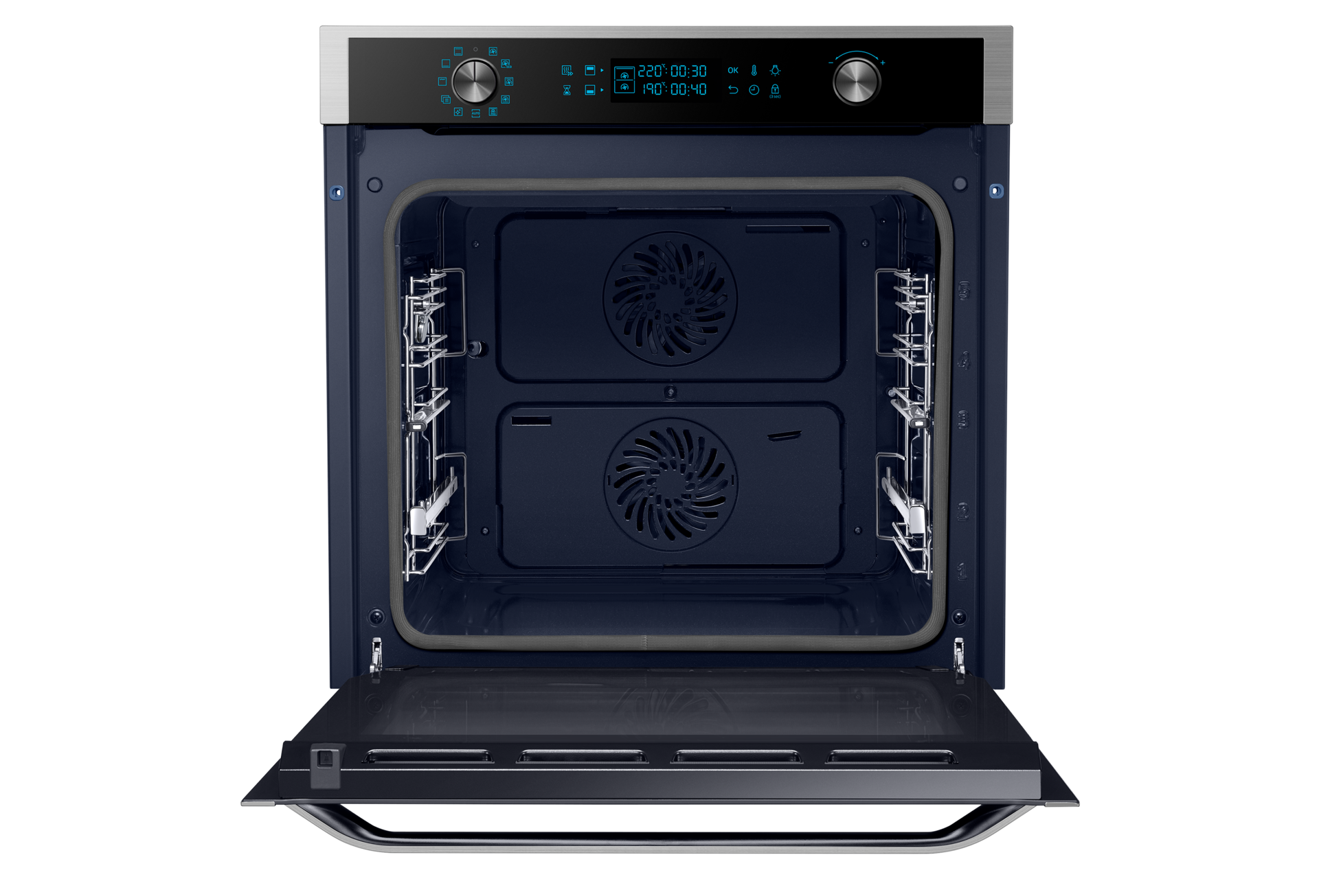 front-open-without-tray silver