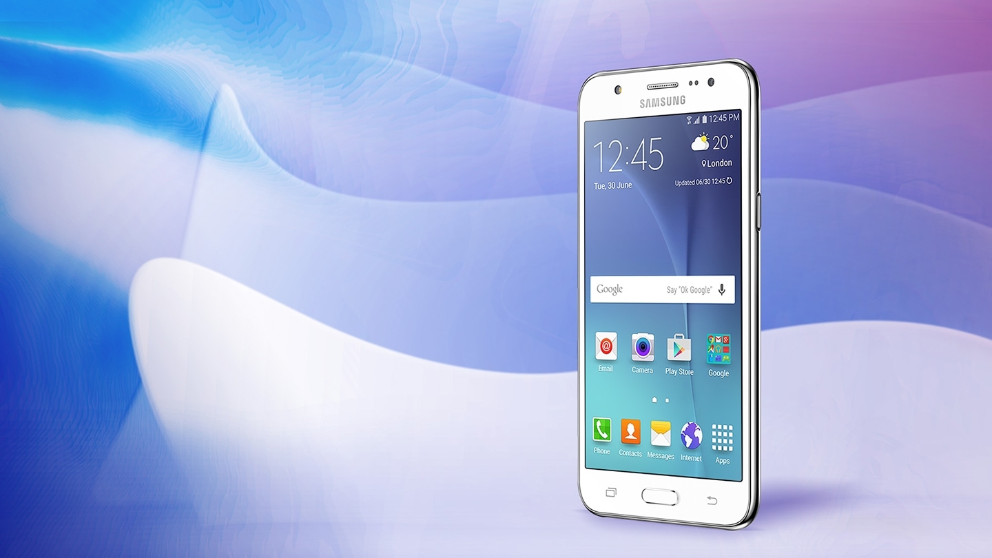 Samsung, Galaxy, J5, Android, smartphone, mobiltelefon, SM-J500FZWANEE | Samsung Danmark