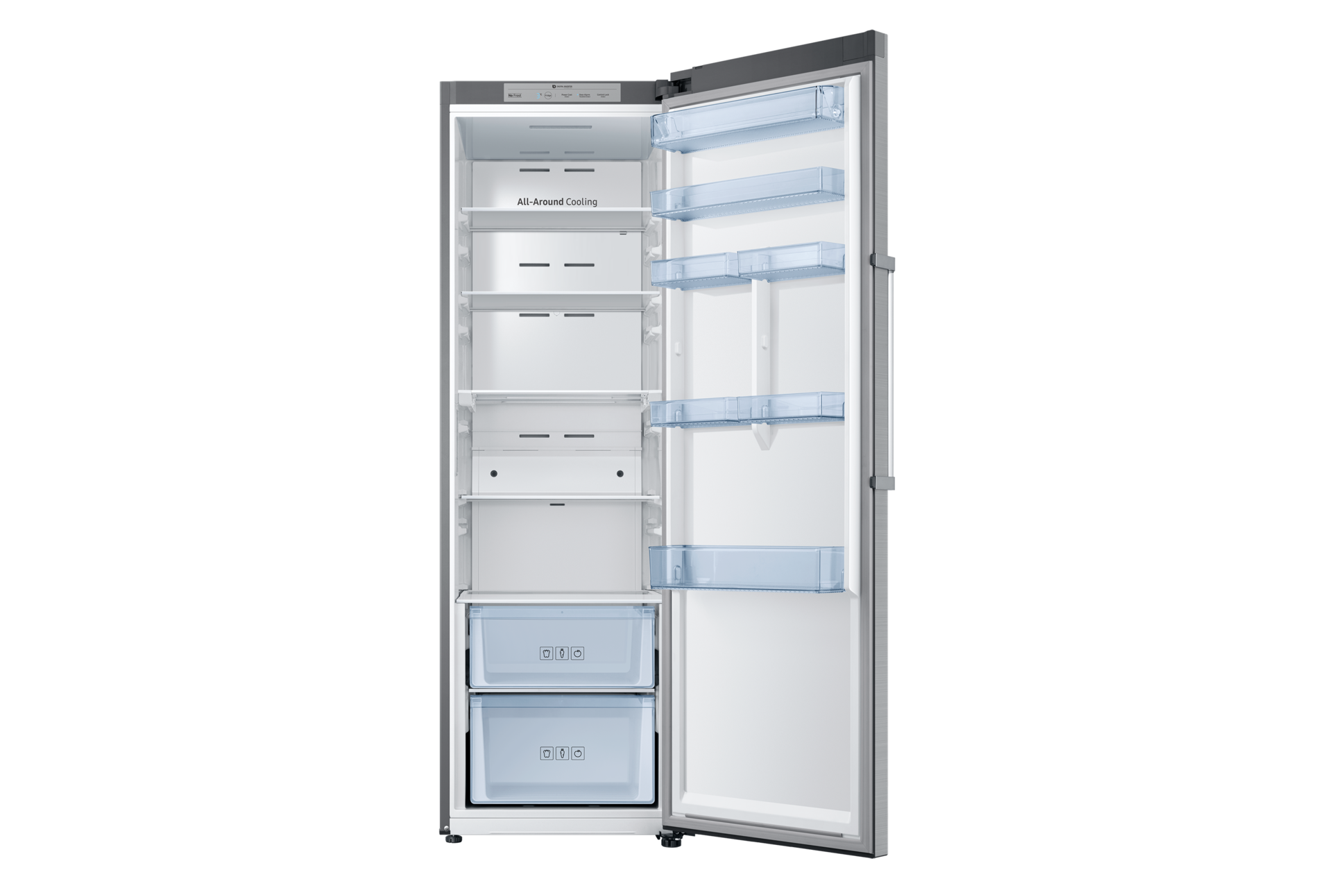 front-door-open silver