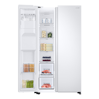 front-left-door-open-with-food white