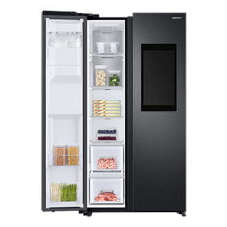 front-left-door-open-with-food black