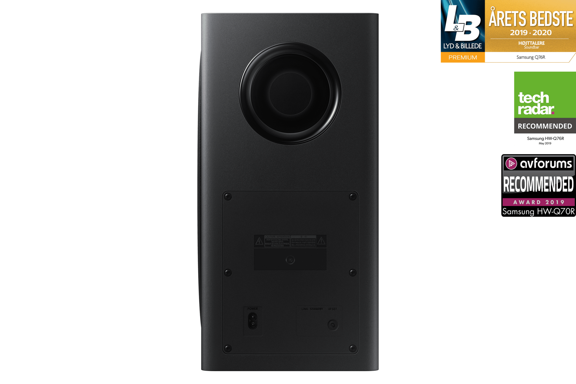 Subwoofer-back mineral ash black