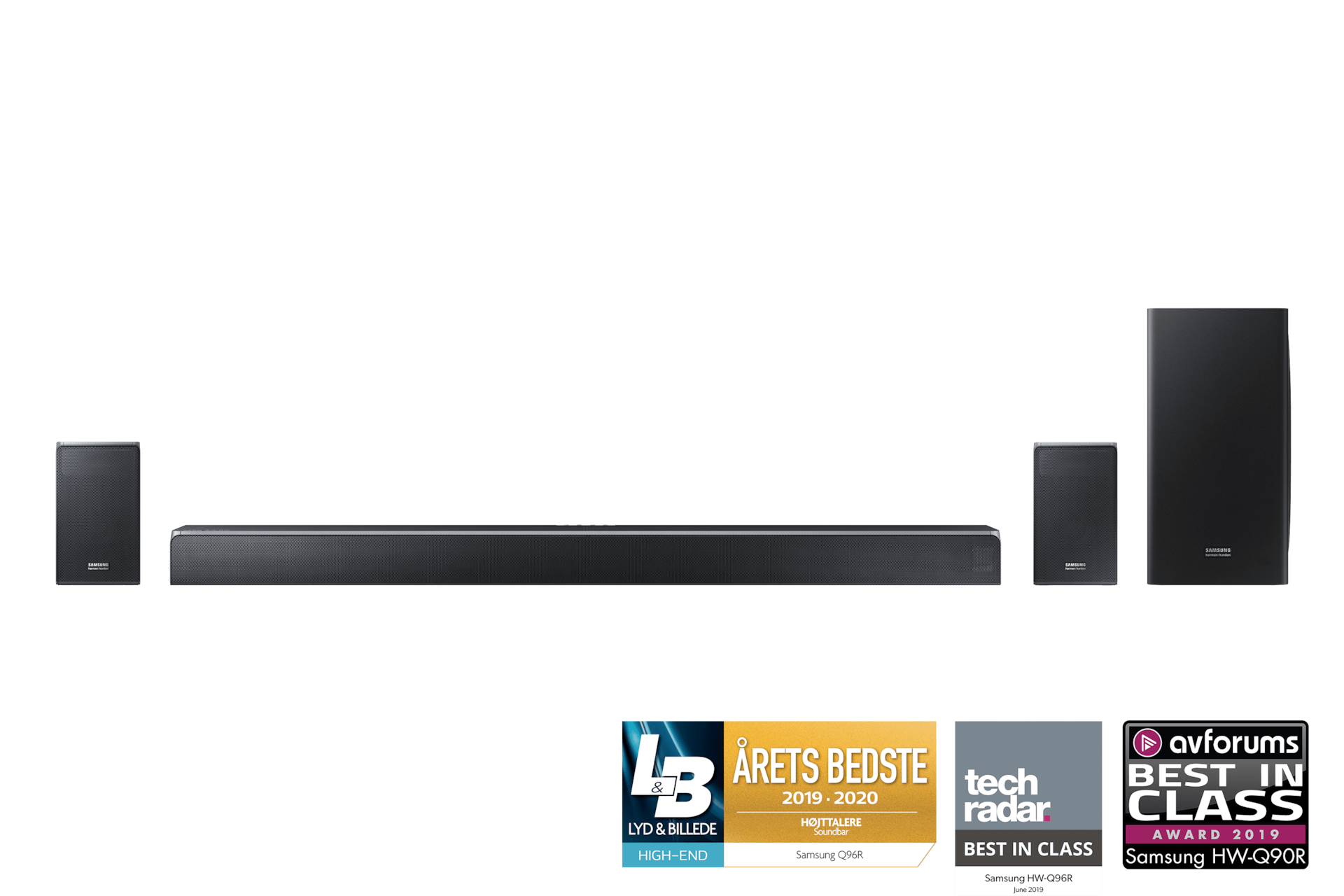 Flyvningen diagonal barbermaskine HW-Q96R 7.1.4ch Dolby Atmos Soundbar (2019) | HW-Q96R/XE | Samsung DK