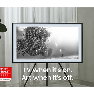 The Frame TV when it´s on. Art when it´s off.