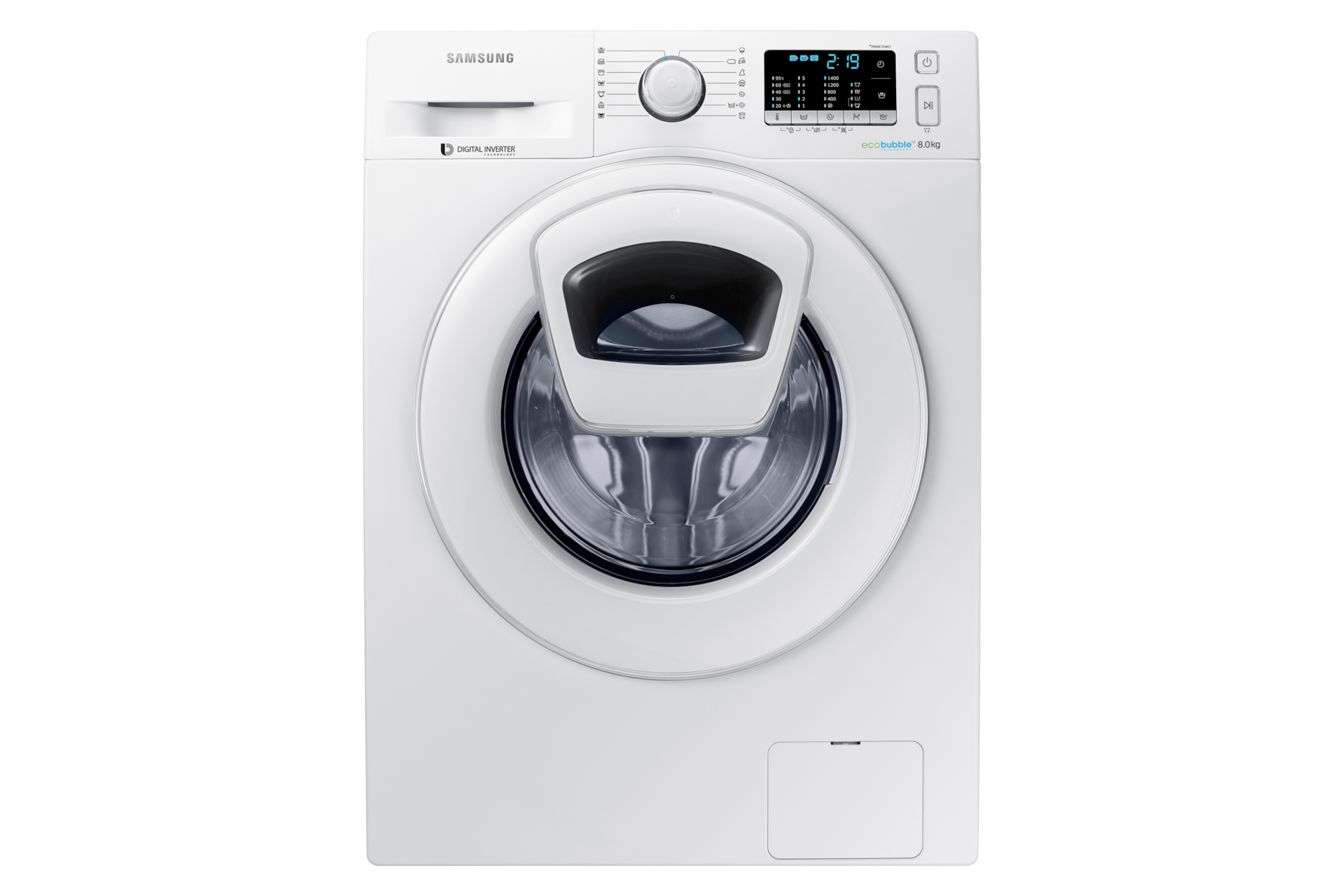 Markeret Eksisterer luft WW5500 AddWash Vaskemaskine, 8 kg | Samsung Support Danmark