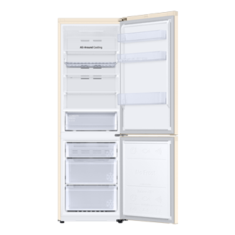 front-open Beige Wood