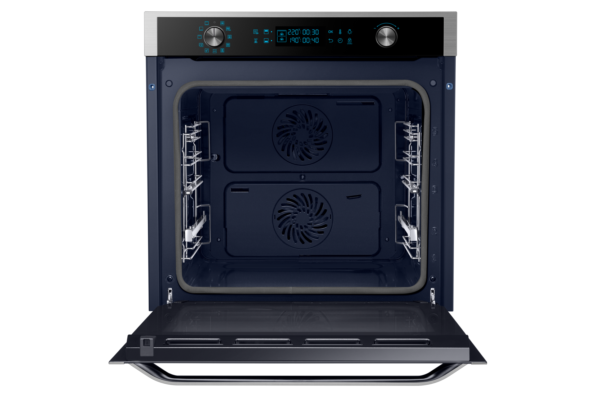 front-open-without-tray silver