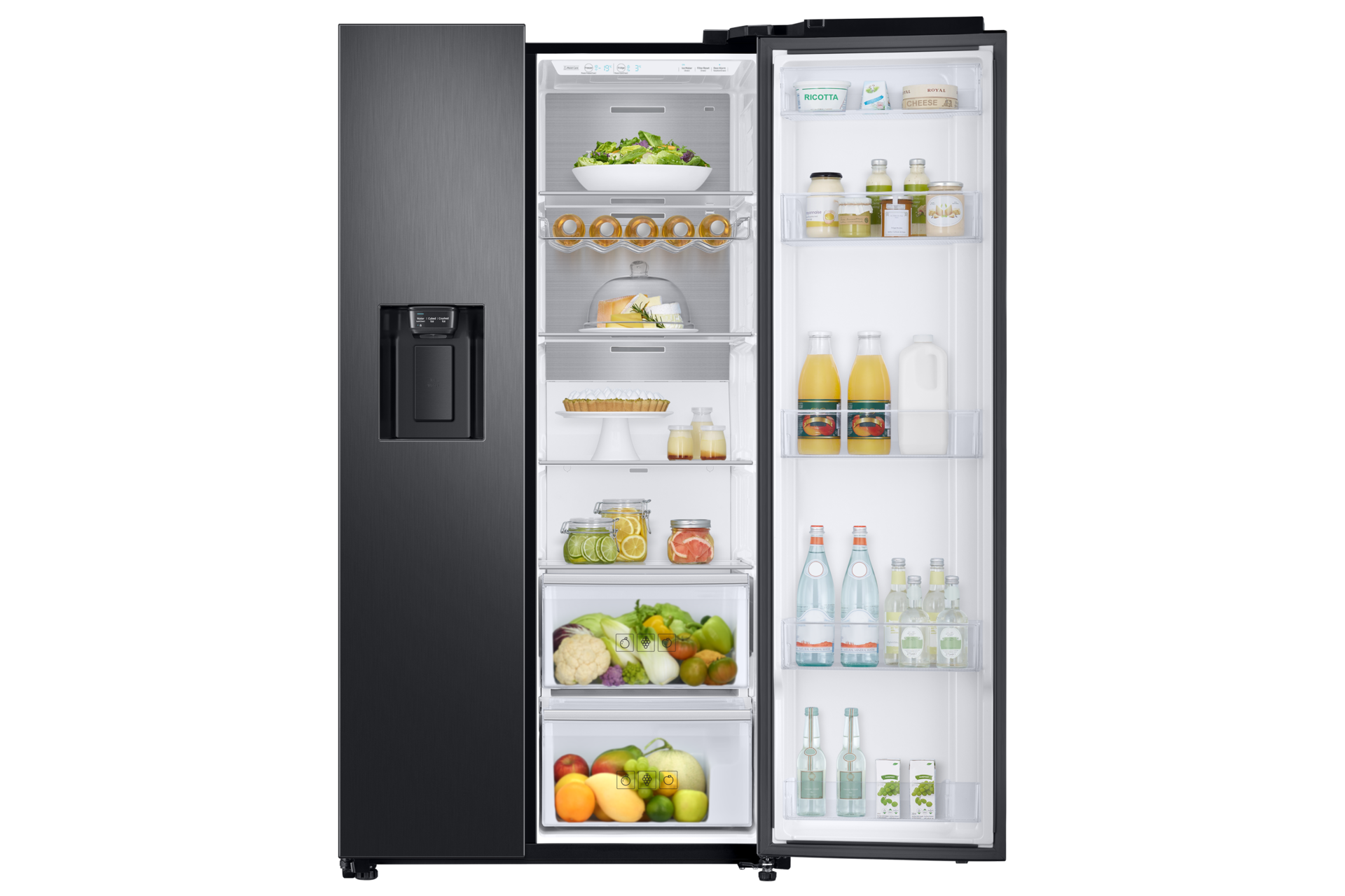 front-right-door-open-with-food black