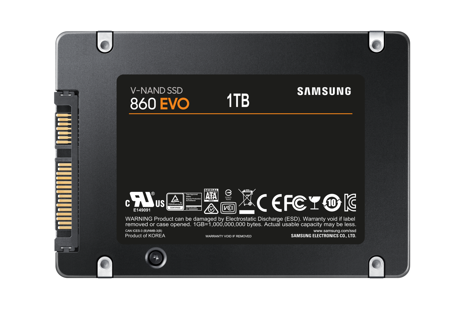 SSD 860 EVO 1TB | MZ-76E1T0B/EU | Samsung Empresas España
