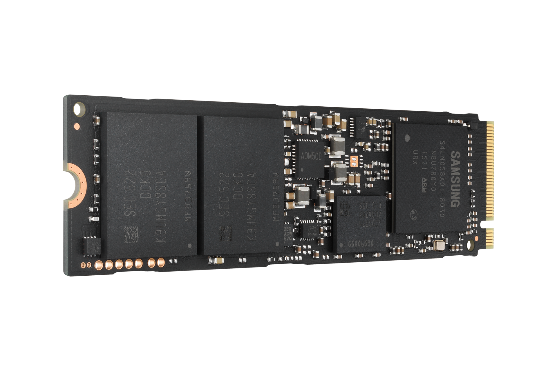 L Perspective-label off black