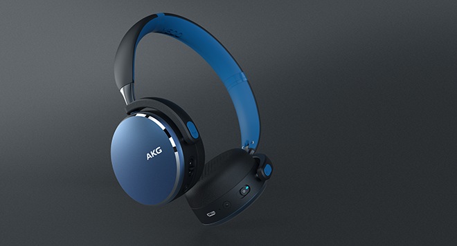 AURICULARES AKG Y40 Con MIC azules — Coutinho