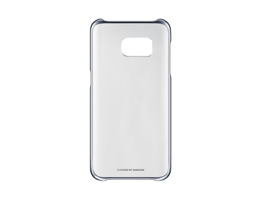 carcasa clear cover samsung para galaxy s7 edge negro carcasa clear cover samsung para galaxy s7 edge negro