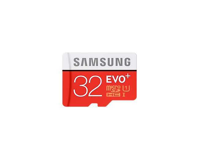 Tarjeta MicroSD EVO+ de 32 GB con Adaptador SD